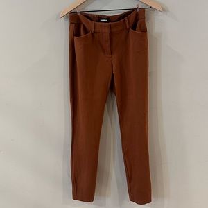 Express skinny mid rise stretch dress pant